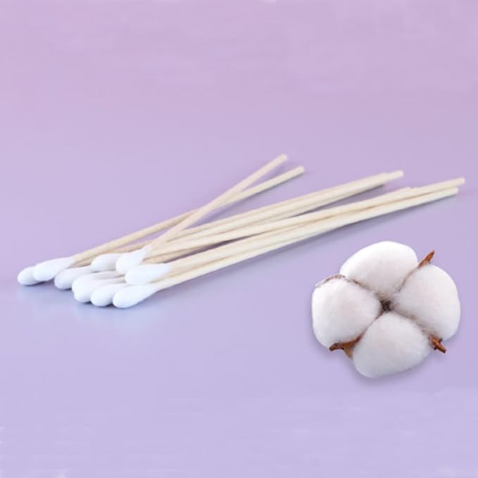 400 Pcs Cotton Swabs, 6 Inch Long Ear Buds - Image 3