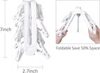Foldable Clip Hangers with 26 Drying Clips, Underwear Hanger with Clips - Image 4
