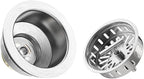 KONE Kitchen Sink Drain Sink Strainer 3-1/2 Inch Drain Assembly Kit Replacement - Image 4