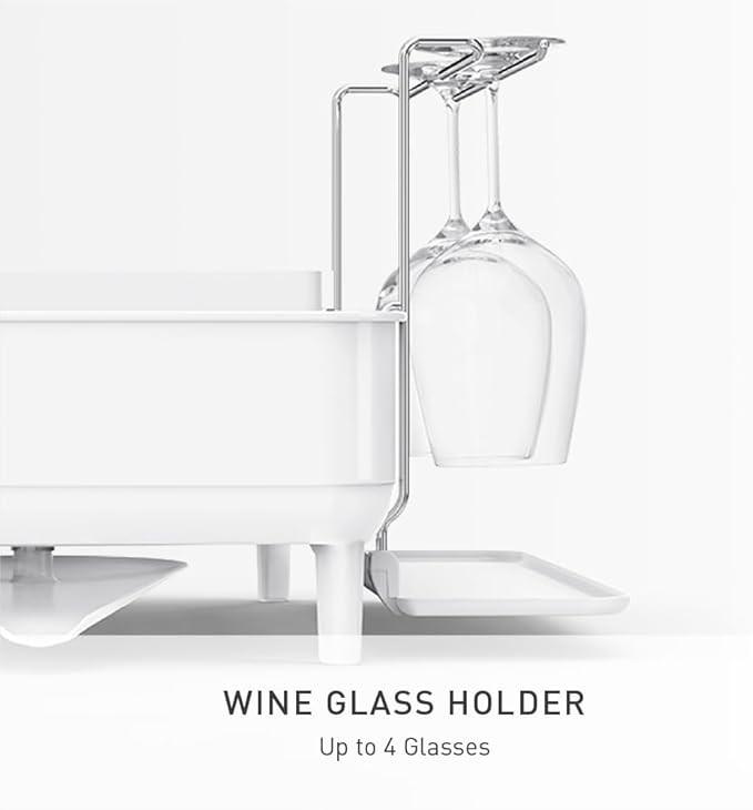 simplehuman Large Capacity Dish Drying Rack - Image 5