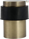 KHTUMEWARE 4 Pack 2-1/2 in Floor Door Stopper, Antique Bronze Brushed Door Stop by khtumeware