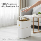 MOPALL Touchless Bathroom Trash Can - Image 4