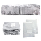 400Pcs Nail Polish Remover Gel Nail Foil Wraps Aluminium Soak Off Foils Cotton - Image 7