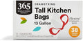 365 by Whole Foods Market, Flextra Strength Drawstring Tall Kitchen Trash Bags by WholeFoodsMarket