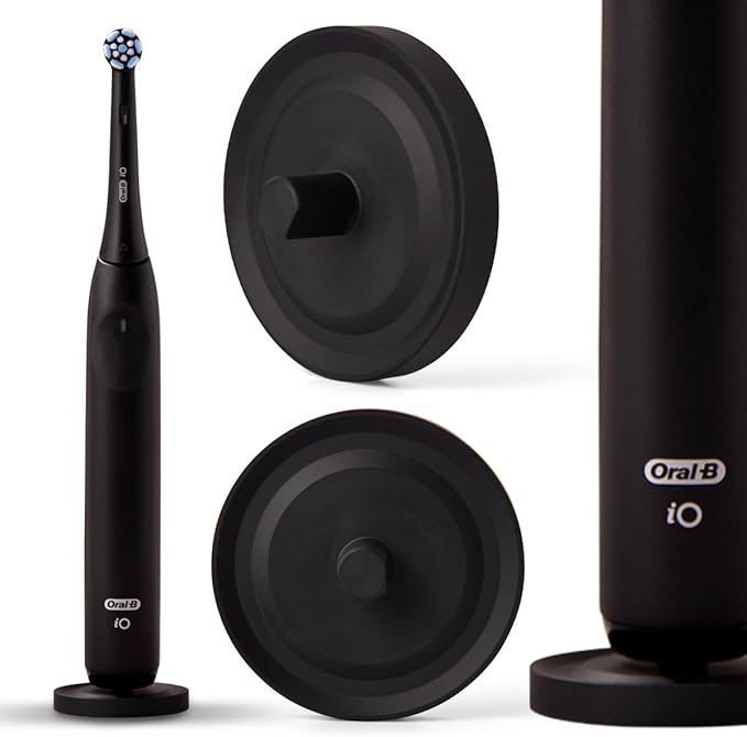 Black Oral-B Compatible Electric Toothbrush Holder by Relsy
