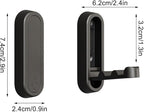 Foldable Coat Hooks, Folding Coat Hooks, Invisible Folding Single Retractable - Image 3