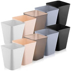 Amyhill 10 Pcs Small Trash Can 2 Gallon Plastic Garbage Can Small Waste Basket by Amyhill