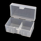 9V Battery Storage Box Organizer Holder Clear Plastic Case Container - Image 4