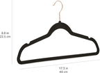 Amazon Basics Slim Velvet Non-Slip Space Saving Suit Clothes Hangers - Image 4