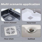 Disposable Shower Drain Cover Hair Catcher Shower Drain Mesh Stickers, - Image 8