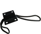 Wire Coat Hooks Black, 5 Pack Rustic Wall Hooks Heavy Duty Double Prong Wall - Image 6