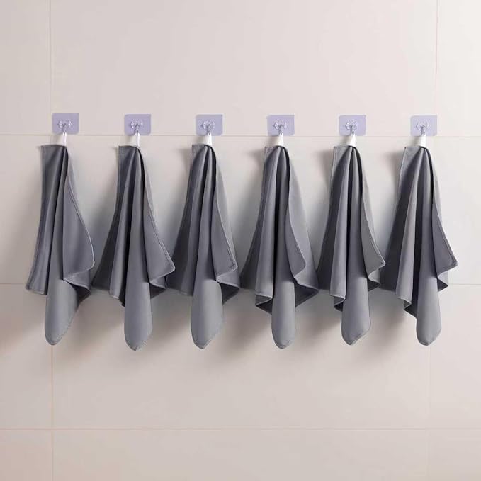 Microfiber Glass Cleaning Cloth 8 Pack, 16 Inch X 12 Inch, Lint Free Quickly - Image 6