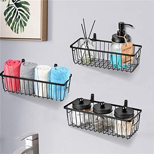 SheeChung Farmhouse Metal Wire Bin Basket - Image 5