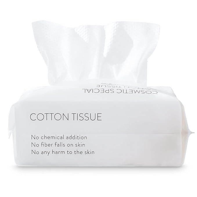 Disposable Face Towel Facial Tissue Soft Cotton Facial Cleansing Cloths by optxpnd