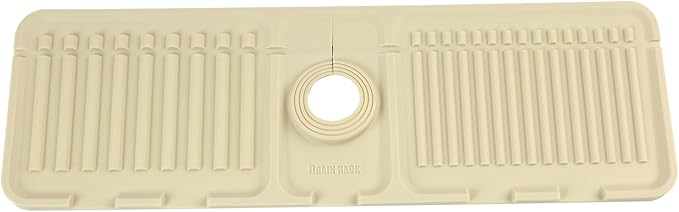 Faucet Mat for Kitchen Sink Splash Guard, 17.5"X5.5" Silicone Sink Splash Guard - Image 7