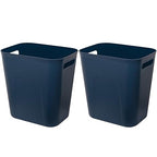 UUJOLY Plastic Small Trash Can Wastebasket, Garbage Container Basket by UUJOLY