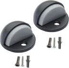 QCAA Low Dome Floor Door Stop, H 25.4 x Diameter 44.5mm, Zinc Die Cast by QCAAHardware
