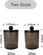WEISHI 4 Pack Qtip Holder Dispenser - Image 2