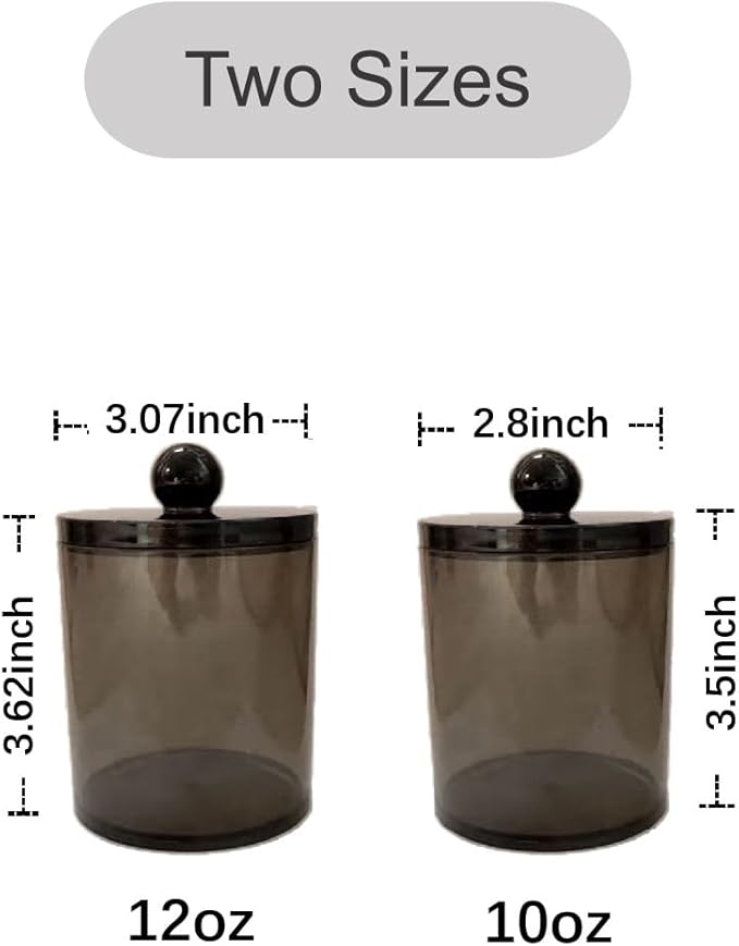 WEISHI 4 Pack Qtip Holder Dispenser - Image 2