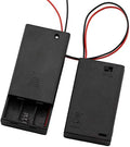 6 Pieces 3 Slots x 1.5V AAA Battery Case Holder Battery Spring Clip Storage Box by Onwon