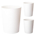 UUJOLY Small Trash Can Wastebasket Garbage Can Container Bins by UUJOLY