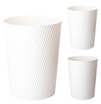UUJOLY Small Trash Can Wastebasket Garbage Can Container Bins by UUJOLY