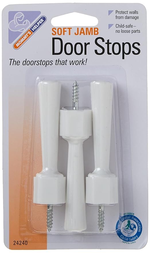 Mommys Helper Pack of 3 Soft Jamb Door Stops Blister - Image 5