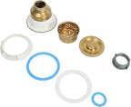 LQS Kitchen Sink Drain Strainer Assembly, Sink Drain 304 Stainless Steel - Image 2