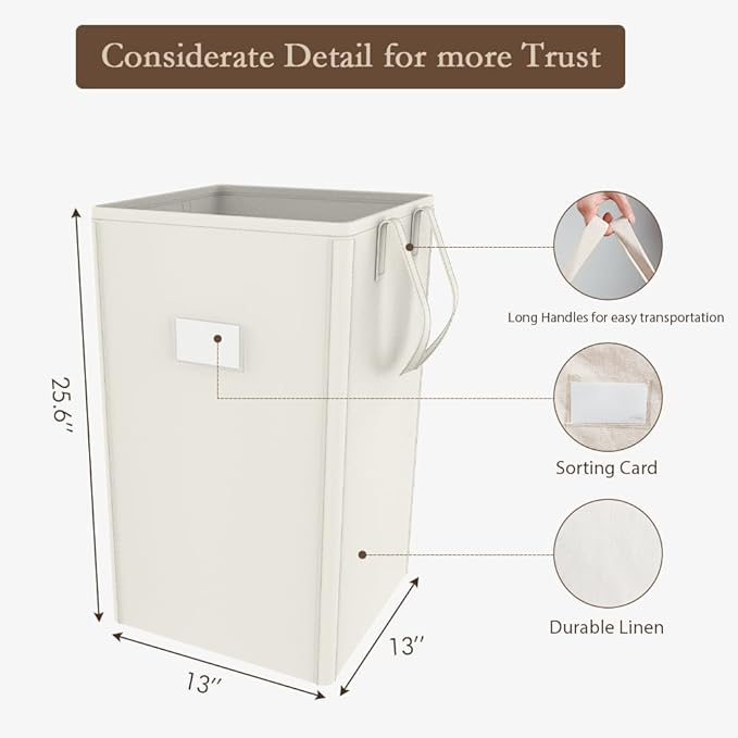 MCleanPin 210L Laundry Hamper Collapsible - Image 4