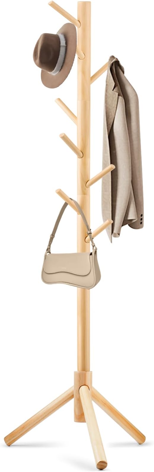 Coat Rack, Freestanding Coat Rack by WANGMUXIA