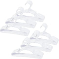 60 pcs White Baby Nursery Closet Hangers, Non-Slip Laundry Infant Pant Hanger by VIIBASE