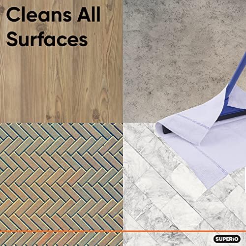 Superio Squeegee Mopping Towel Floor Cloth White Cloth - Image 6