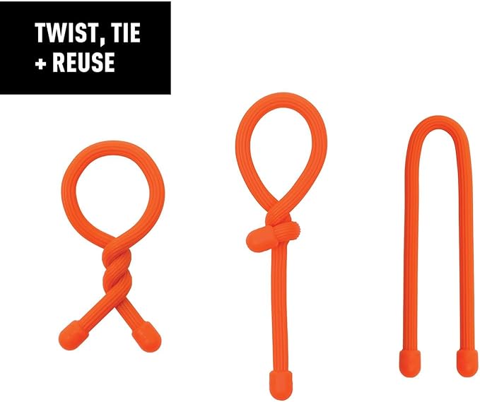 Nite Ize Original Gear Tie, Reusable Rubber Twist Tie, Made in the USA - Image 3