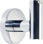 TUNNY 3 Pack Round Bathroom Towel Hooks by TUNNY