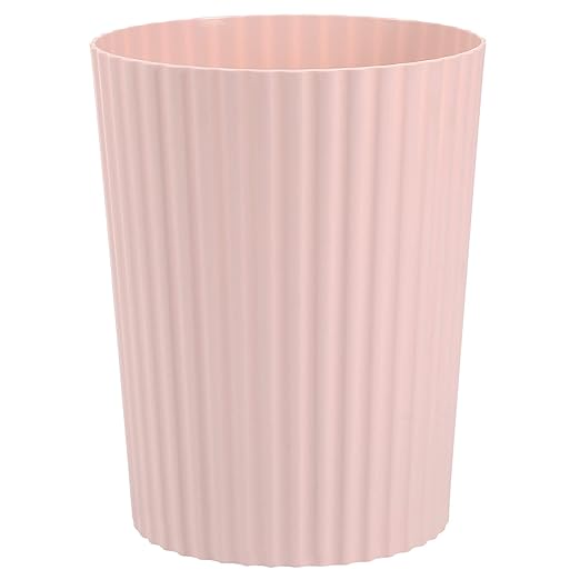 JiatuA Small Trash Can Plastic Wastebasket Round Garbage Container Bin by JiatuA