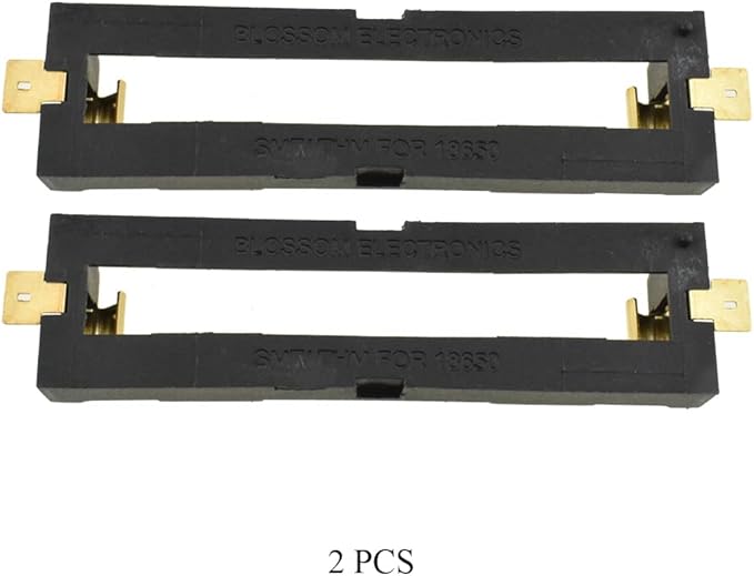 HAHIYO 18650 1 Slot Battery Holder Clip Storage Case Copper Good Contacts 3.7V - Image 6