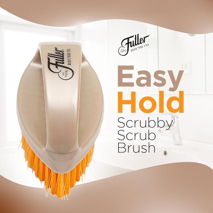 Fuller Brush Easy Hold Scrubby Brush – Ergonomic Non-Slip Grip Handle – Durable - Image 3