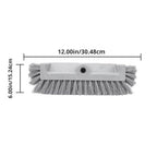 SPARTA 40422EC26 Floor Scrub Brush Head, Dual Surface Plastic Block - Image 7