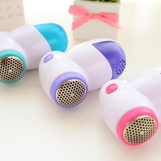 Battery Operated Fabric Shaver Lint Sweater Shaver Fuzz Remover Sticky Rollers - Image 2