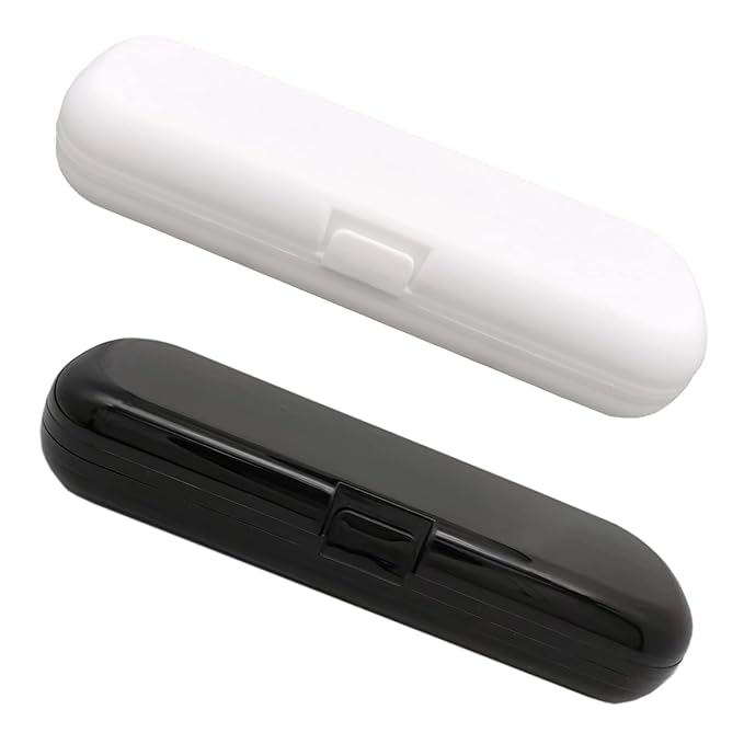 2 Pcs Electric Toothbrush Travel Case, Portable Travel Toothbrush Holder by Hovesty