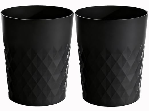 Bathroom Trash Can 1.8 Gallon Garbage Can Waste Basket Recycling Bin by HOLTPHILI