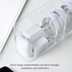 Charger Cable Cord Storage Organizer Box - Image 5