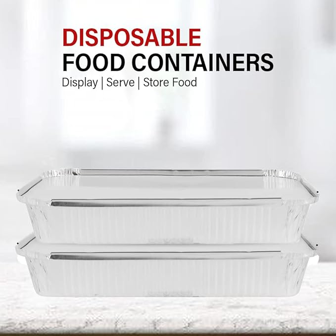 PARTY BARGAINS 4 lb Aluminum Pans - Image 5
