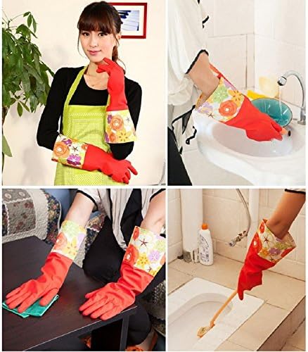 Kitchen Rubber Cleaning Gloves - Image 2