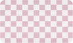 Checkered Dish Drying Mat for Kitchen Counter, Absorbent Non-Slip Coffee Mat - Image 9