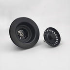 Black Polymer Drain Kitchen Sink Drain Assembly - Image 6