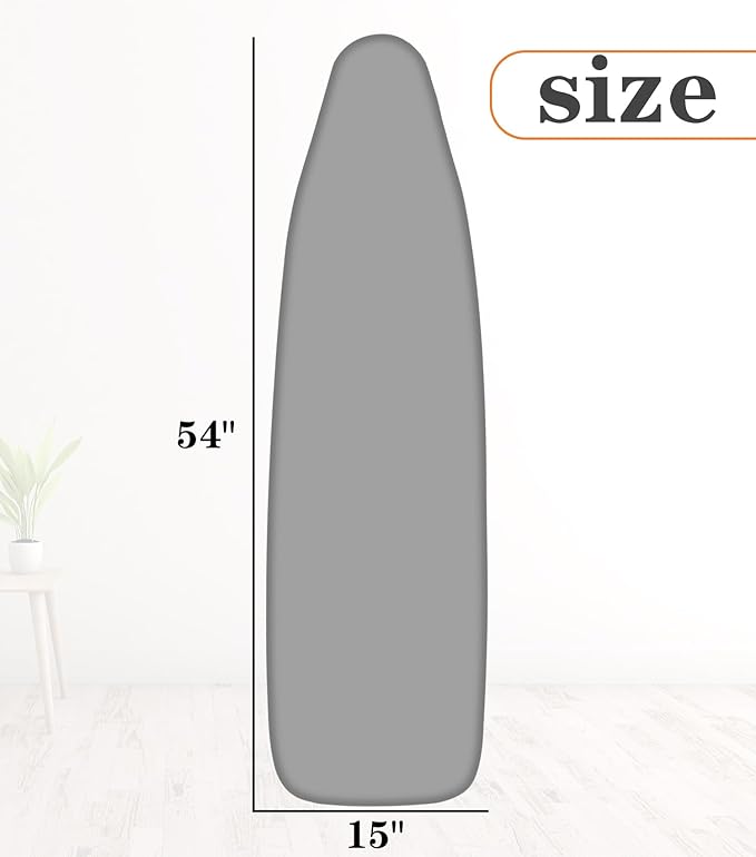 Ironing Board Cover, Full Size Scorch Resistant Padding, Silicone Coating - Image 2