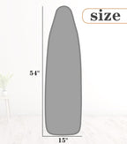 Ironing Board Cover, Full Size Scorch Resistant Padding, Silicone Coating - Image 2