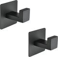 Matte Black Adhesive Hooks, Hats by Linatikou