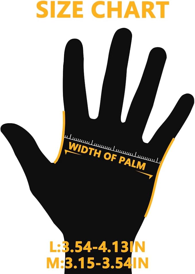 4 Pack Rubber Dishwashing Gloves - Image 5